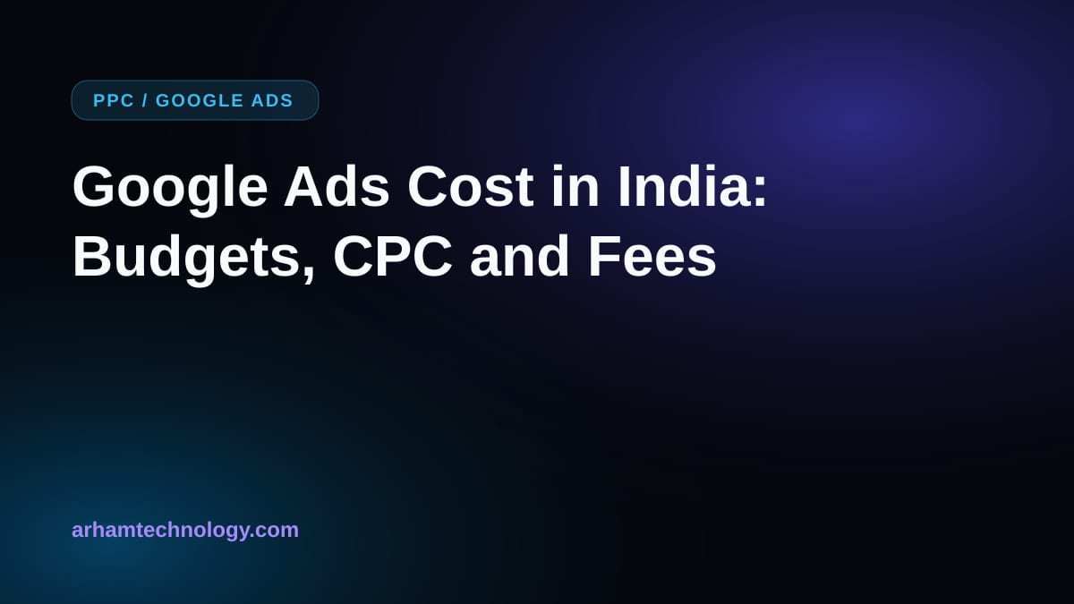 Illustration of a rising budget chart representing Google Ads cost in India