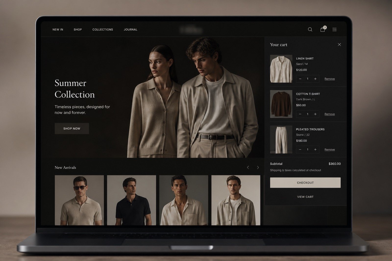 Shopify store development